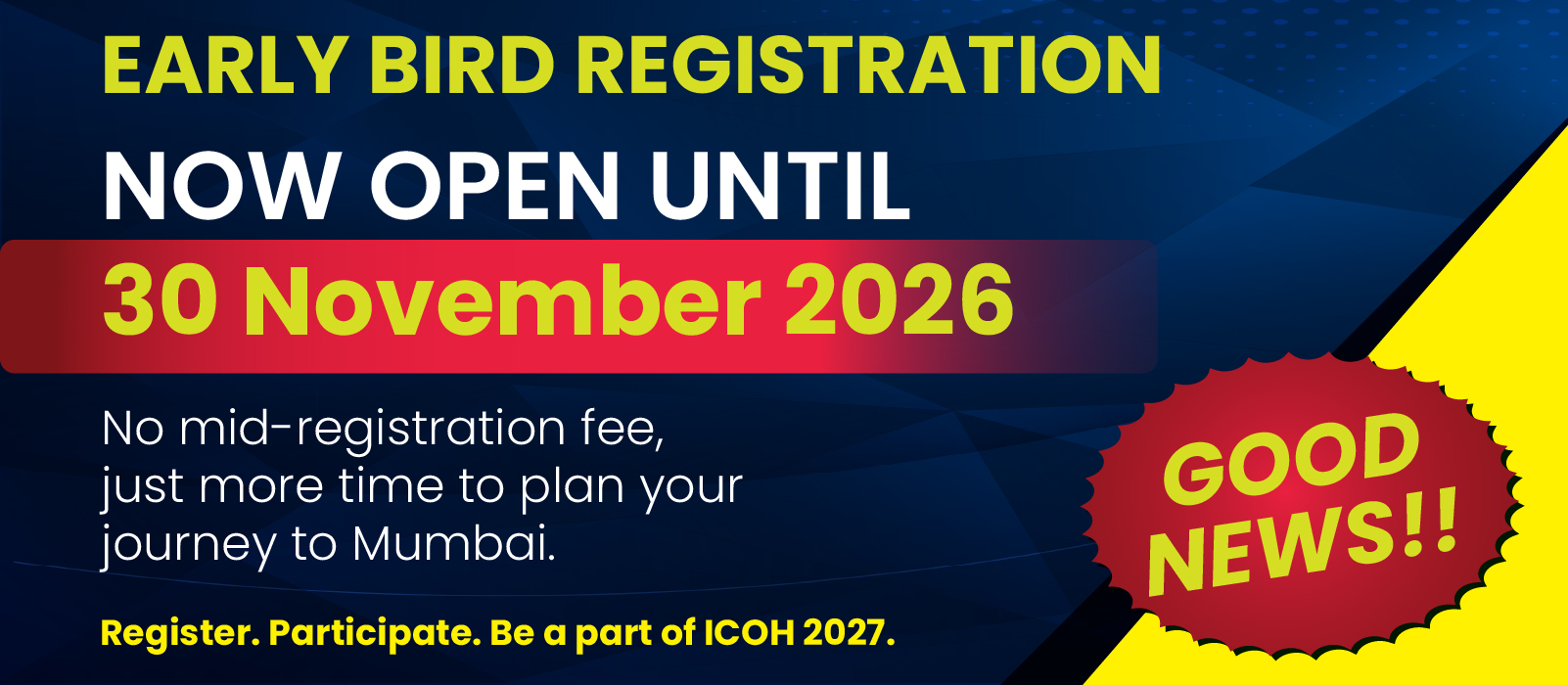 ICOH 2027 banner